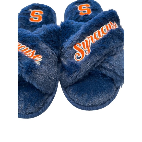 "FOCO NCAA Syracuse Orangemen Cross Slides Slippers S" - Picture 5 of 5